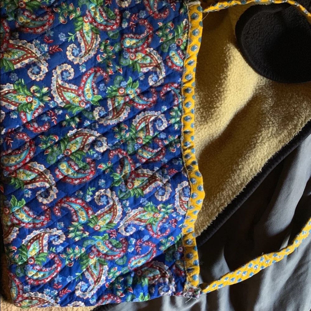 Floral tote bag